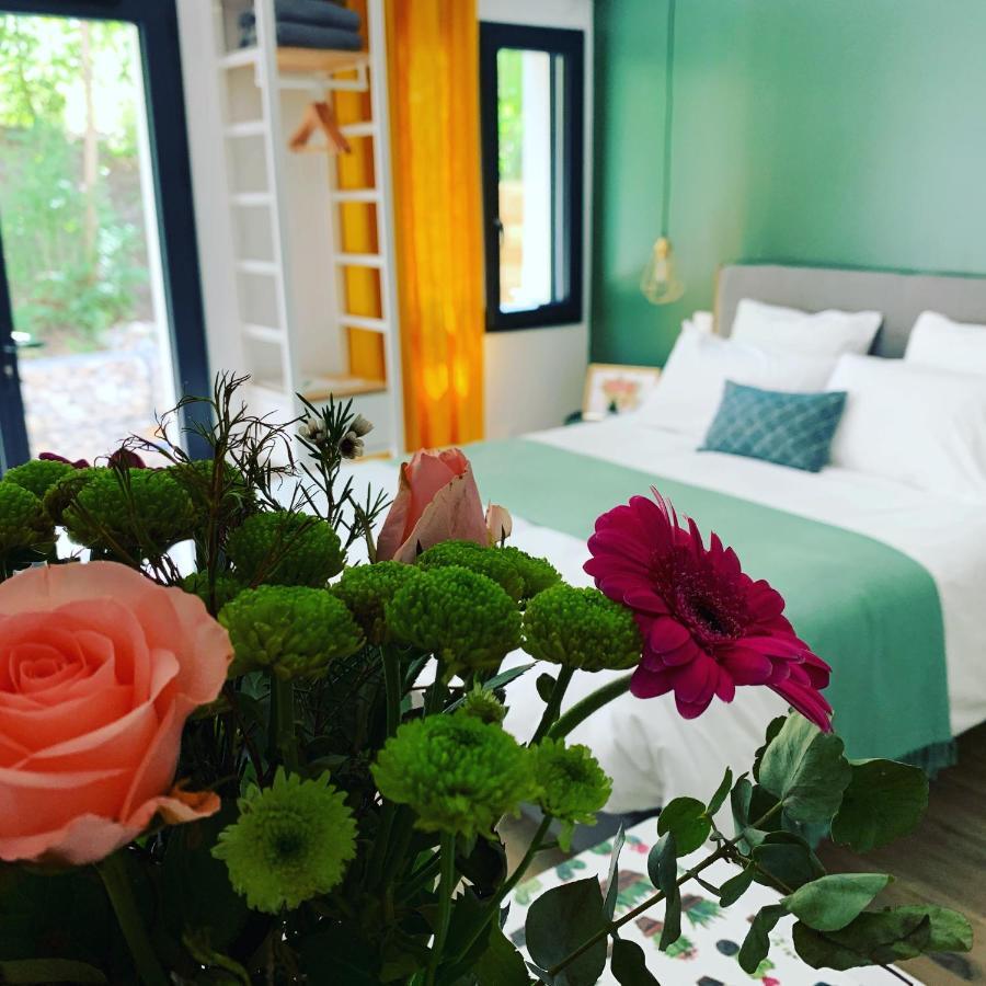 "Une Pause Au Vert" Studio 2 Personnes Chateauvieux  Luaran gambar